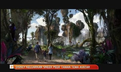 Disney keluarkan 'Sneek Peek' taman tema Avatar