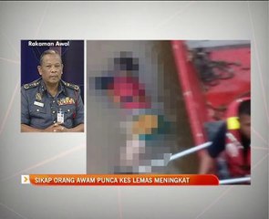 Sikap tidak peduli orang awam punca kes lemas meningkat