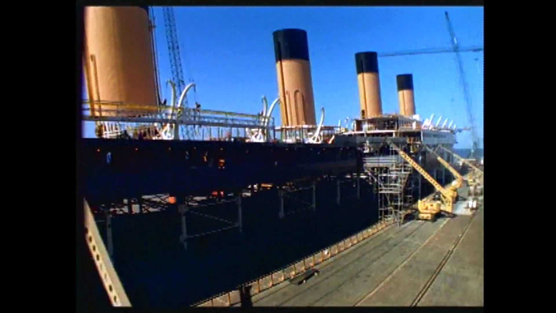 Building The Titanic Movie Set 1997 - video Dailymotion