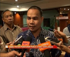 Gagal patuhi peraturan punca utama kemalangan