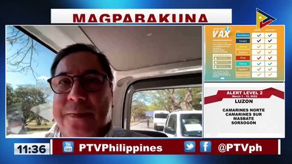 Update kaugnay ng pagpapatuloy ng vaccination rollout sa bansa
