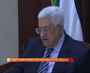 Abbas harap sidang tentukan masa depan Palestin