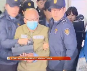 Bekas Menteri Korea Selatan ditahan
