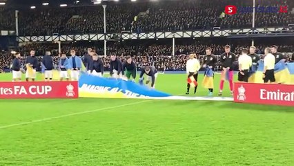 Pesan Menyentuh Everton untuk Ukraina di Laga  Piala FA