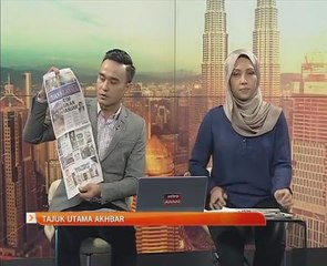 Buletin AWANI pagi: Rangkuman muka hadapan akhbar