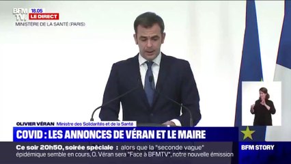 Alerte maximale, restrictions, transports : Que retenir du dernier discours d'Oliver Véran ?