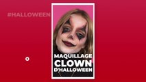 Halloween : le maquillage de clown simple et facile à réaliser