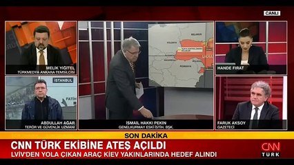 U:krayna'da üzerlerine ateş açıklan Türk gazeteciler ölümden döndü!