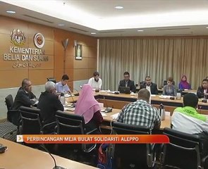 Perbincangan Meja Bulat Solidariti Aleppo