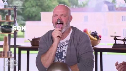 Objectif pour Top Chef, Philippe Etchebest, son "test de la langue" dégoute les internautes