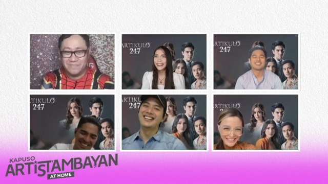 ArtisTambayan: 'Artikulo 247' cast shares their lock-in-taping experience