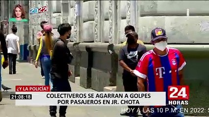 下载视频: Cercado de Lima: Colectivos informales se apoderan del jirón Chota