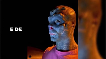 Il dépense une somme astronomique pour ressembler à un alien !