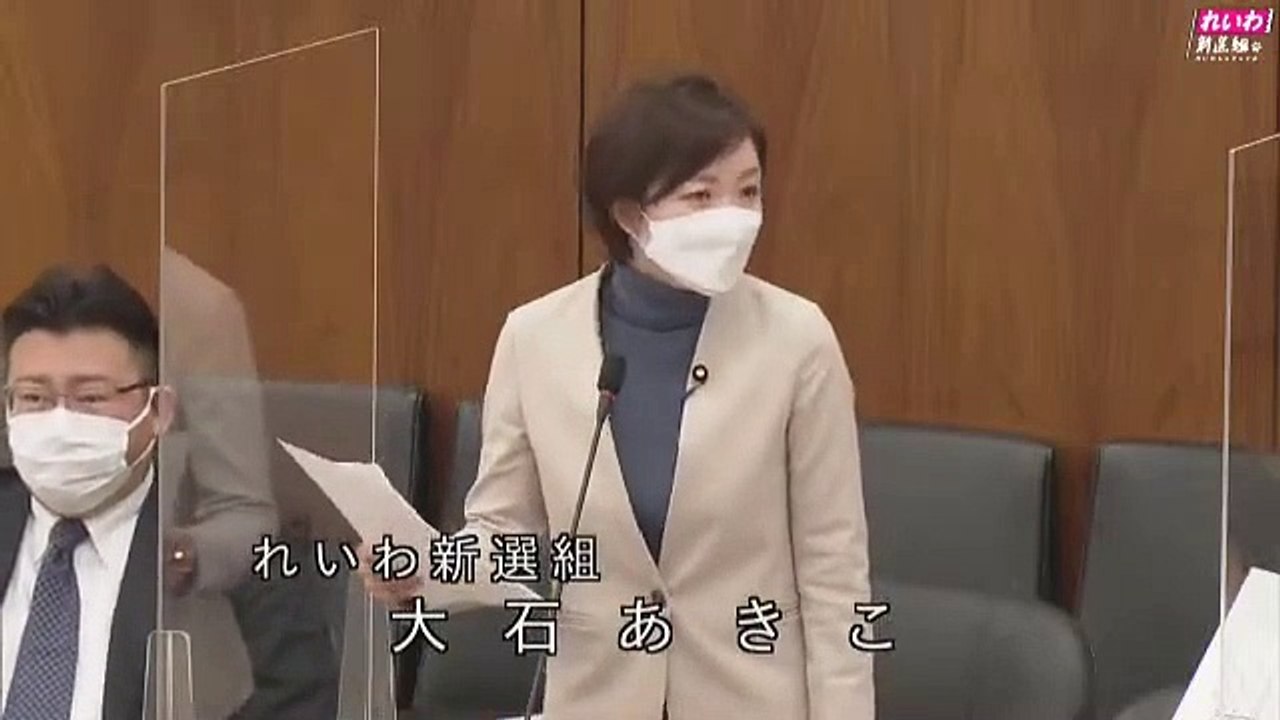 大石あきこ 国会初質問！カジノIRについて （内閣委員会 2022.03.04）