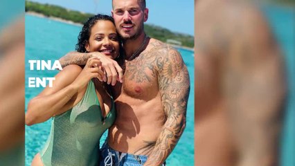 Matt Pokora et Christina Milian à Paris pour leur anniversaire !