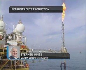 Petronas cuts production