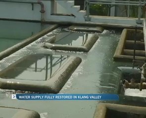 Water supply fully restored in Klang Valley