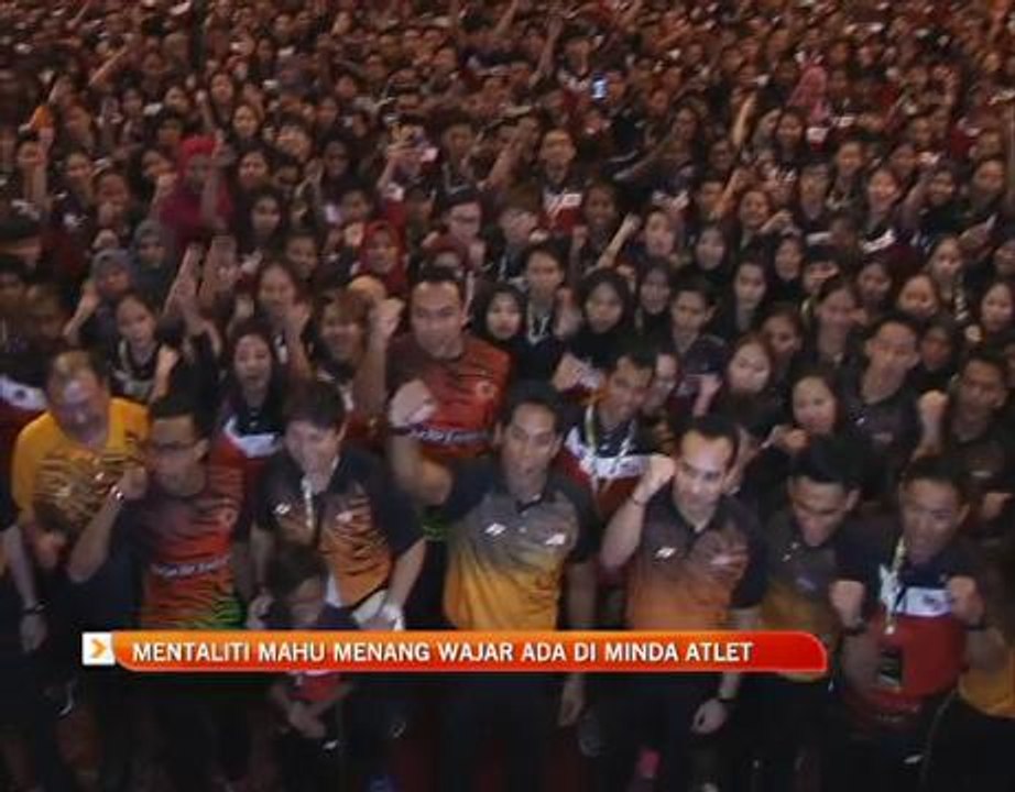 Sukan SEA Kuala Lumpur: Mentaliti mahu menang wajar ada di minda atlet