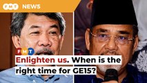 Tok Mat urges Tajuddin to suggest a good date to hold next general election