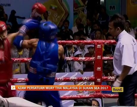 Azam Persatuan Muay Thai Malaysia di Sukan Sea 2017