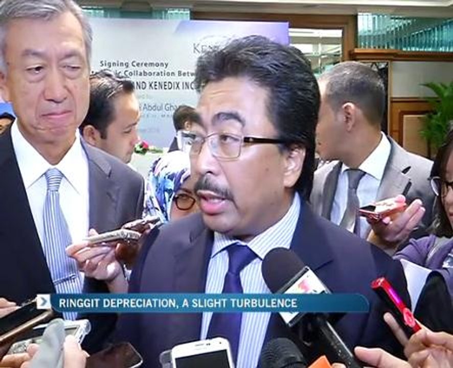Ringgit depreciation, just a slight turbulence