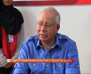 Campur tangan kuasa besar perlu tangani isu Aleppo