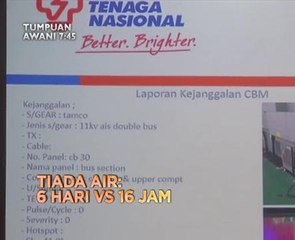 AWANI 7:45 malam ini: Tiada air: 6 hari vs 16 jam dan di sebalik 'biskut berasap'