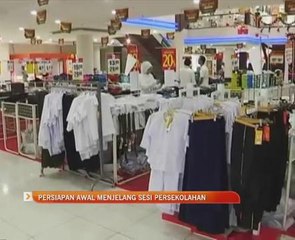 Persiapan awal menjelang sesi persekolahan