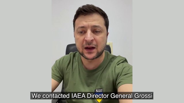 Zelenski pide a Europa que despierte ya y acusa a Rusia de querer repetir Chernóbil tras el ataque a una planta nuclear