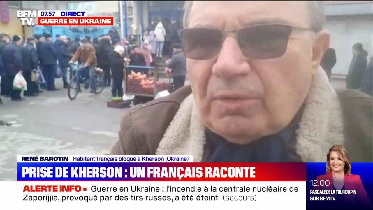 "L'armée russe ceinture la ville, les Ukrainiens se sont rendus": ce Français, bloqué à Kherson, raconte la prise de la 2e ville d'Ukraine par l'armée russe