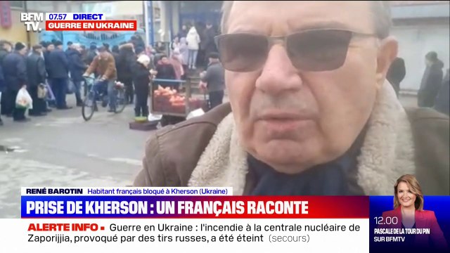 L'armée russe ceinture la ville, les Ukrainiens se sont rendus : ce Français, bloqué à Kherson, raconte la prise de la 2e ville d'Ukraine par l'armée russe
