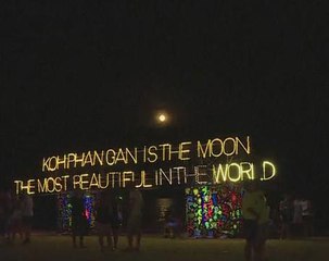 Thailand's iconic full-moon party hits top gear