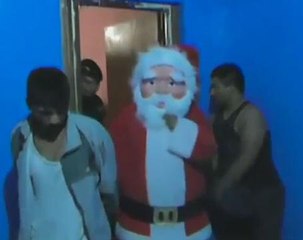 Peru drugs suspects get visit from Santa