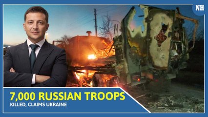 7,000 Russian troops killed, claims Ukraine; Russia denies, says only 498