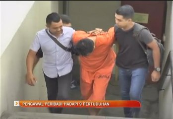 Pengawal peribadi hadapi 9 pertuduhan