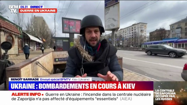Guerre en Ukraine: de nouveaux bombardements ont touché Kiev