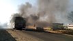 Gujarat News : Fire : दाहोद के समीप हाईवे पर ट्रक में लगी आग