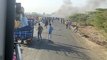Gujarat News : Fire : दाहोद के समीप हाईवे पर ट्रक में लगी आग