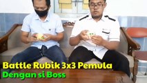 Bertanding Rubik 3x3 Pemula bersama si Bos