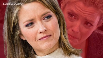 María Casado rompe a llorar en pleno directo y confiesa su preocupación