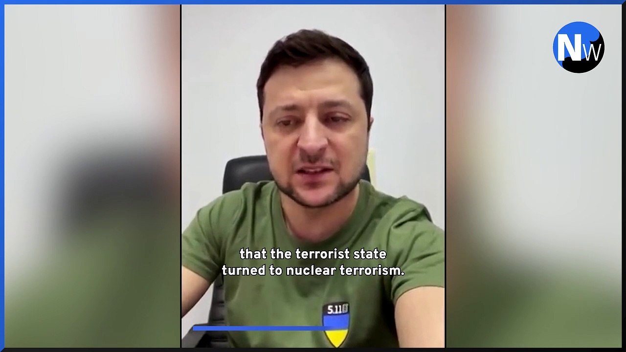 Russian invasion of Ukraine - Volodymyr Zelenskyy tells Europe to wake up after Eurrope's largest nuclear power plant is under attack
