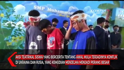 Aksi Teatrikal Pelajar Demi Perdamaian Rusia Ukraina