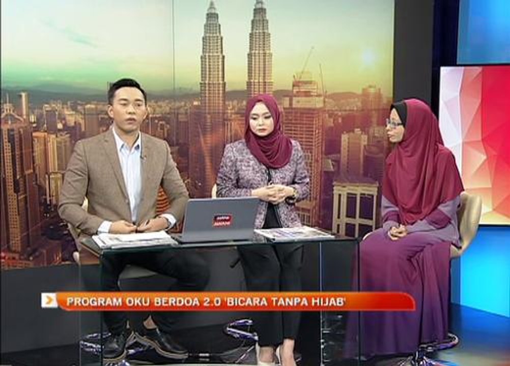 Program OKU berdoa 2.0 'bicara tanpa hijab'