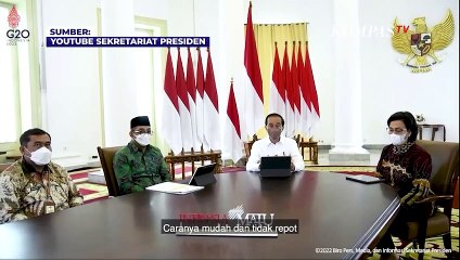 Presiden Jokowi Ajak Masyarakat Lapor SPT Segera, Tidak Repot dan Mudah