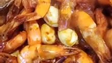 Masak udang sambal pedas telur puyuh