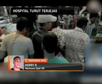 Hospital antara banggunan terjejas gempa bumi