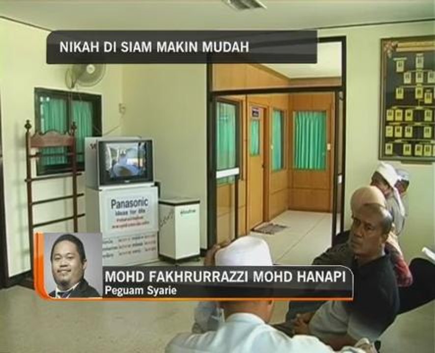 Isu Nikah di Siam makin mudah