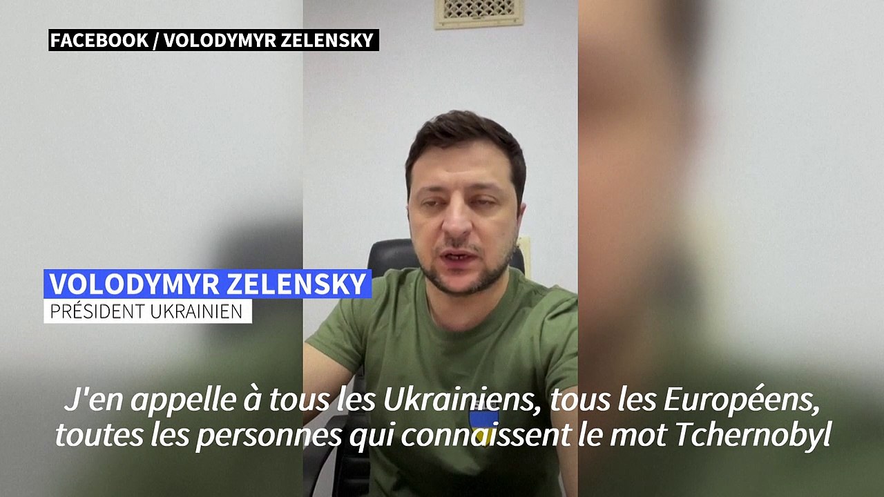 Centrale bombardée en Ukraine: Zelensky accuse Moscou d'avoir recours à la "terreur nucléaire"