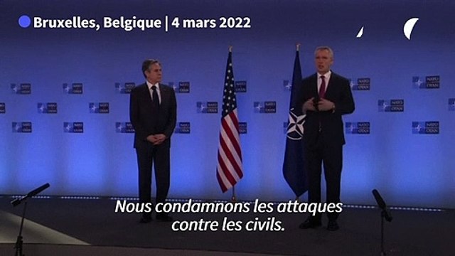 Ukraine: l'Otan condamne les bombardements de la Russie sur une centrale nucléaire