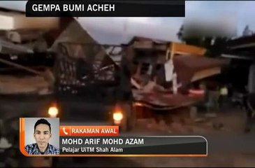 Susulan gempa bumi di Banda Aceh